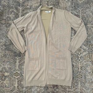 Grace Karin Khaki Cardigan • size medium
